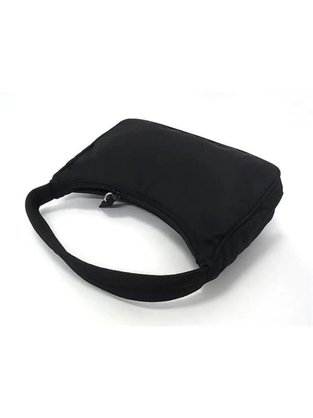 Prada Tessuto Nylon Handbag Pouch Black